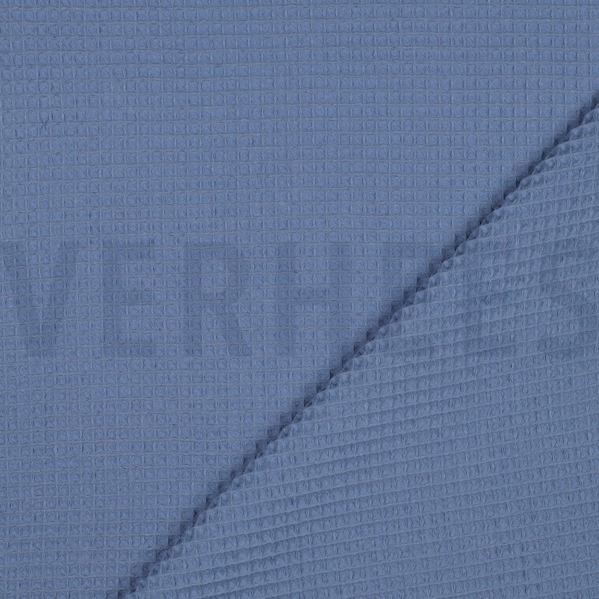 COTTON WAFFLE BLUE (high resolution) #4