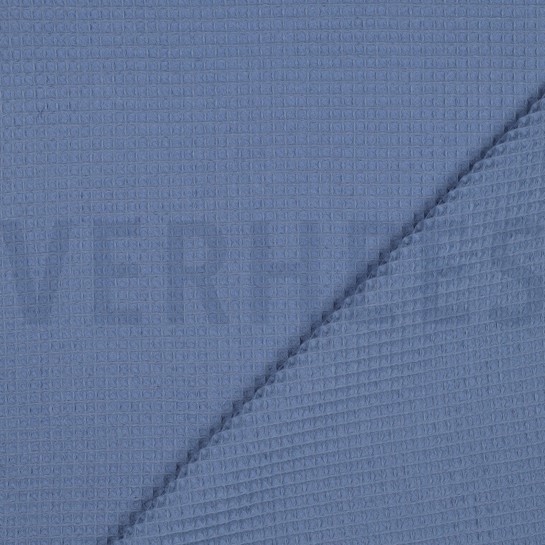 COTTON WAFFLE BLUE #7