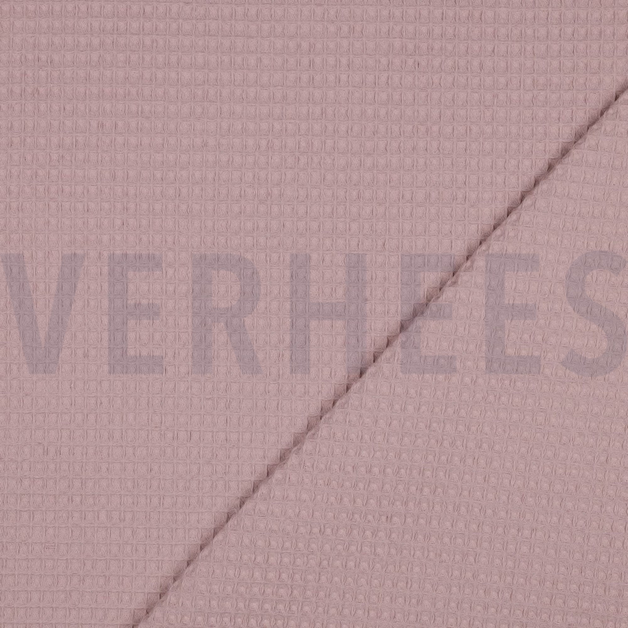 COTTON WAFFLE SOFT ROSE (high resolution) #4