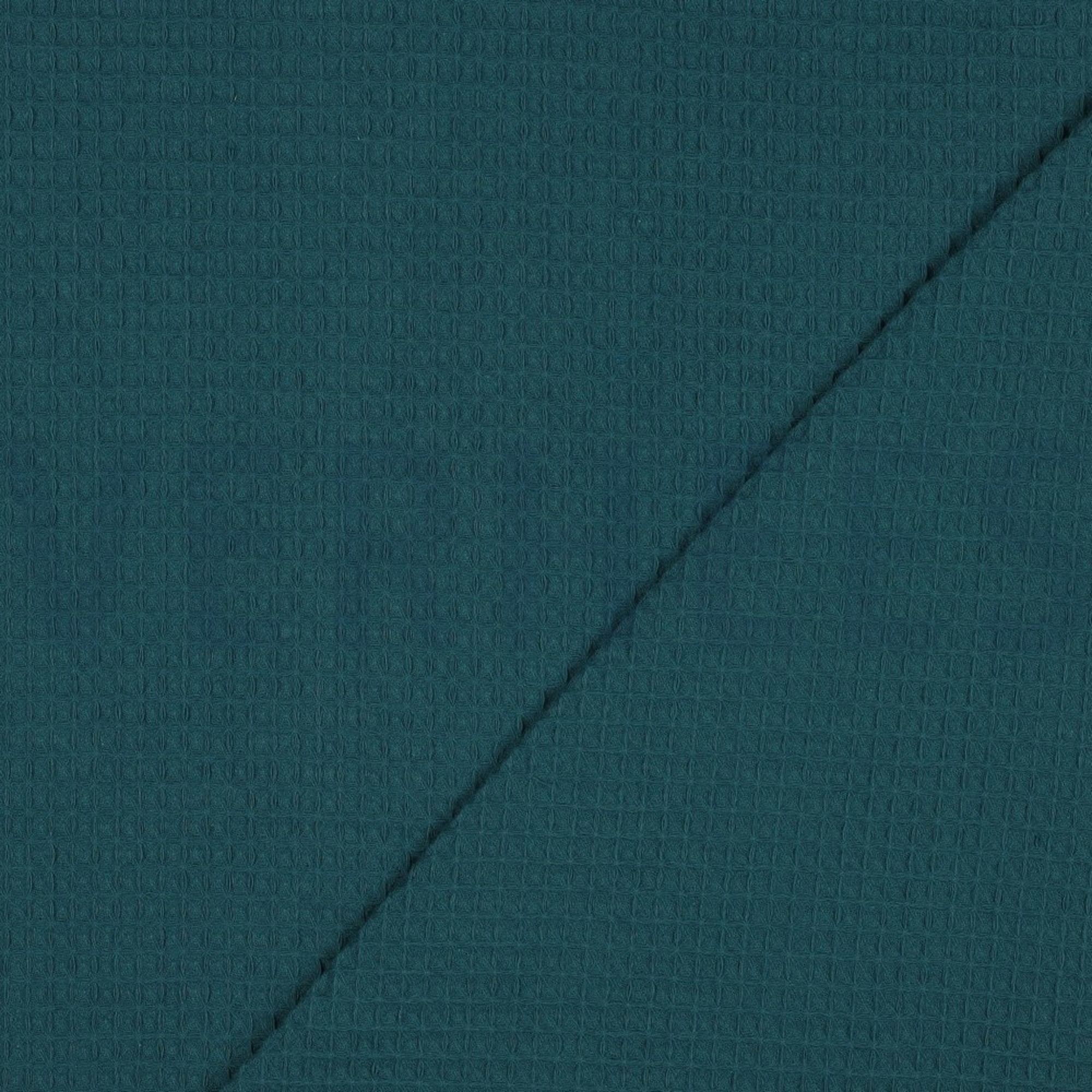 COTTON WAFFLE PETROL (high resolution) #4