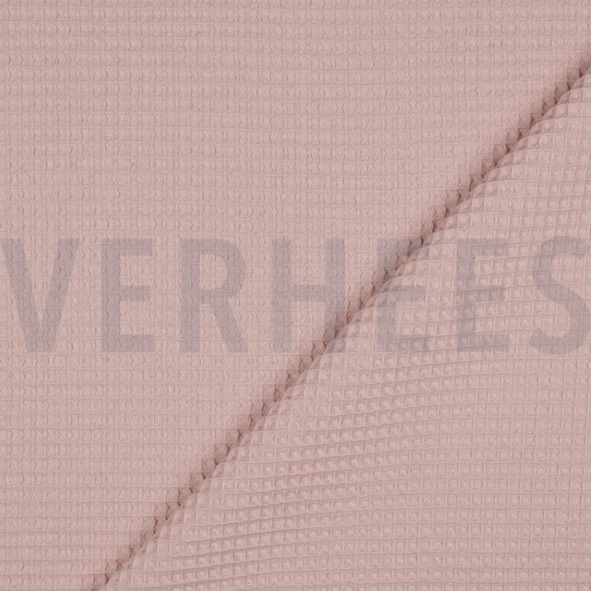 COTTON WAFFLE BLEACHED ROSE (high resolution) #4