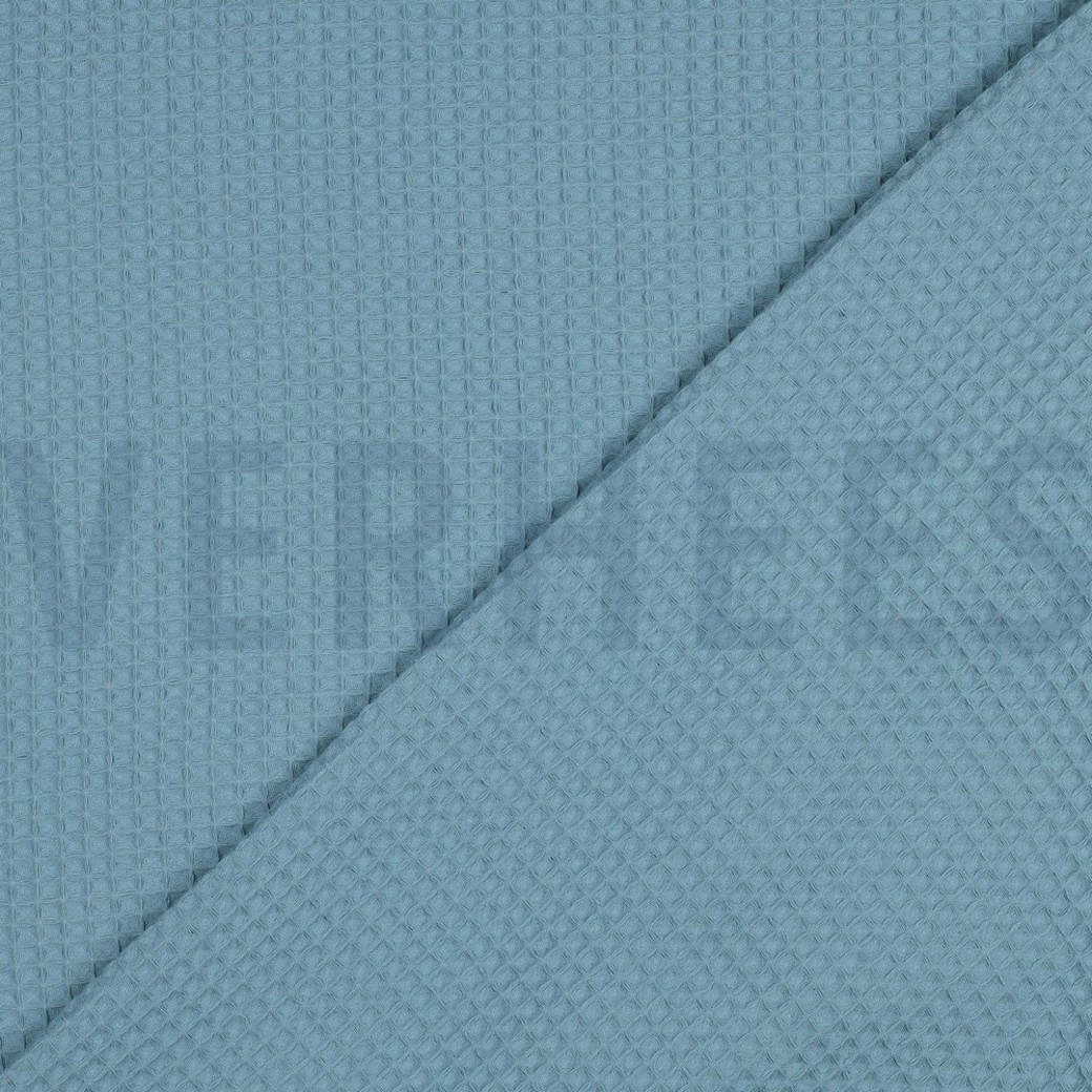 COTTON WAFFLE BLUE HEAVEN #4