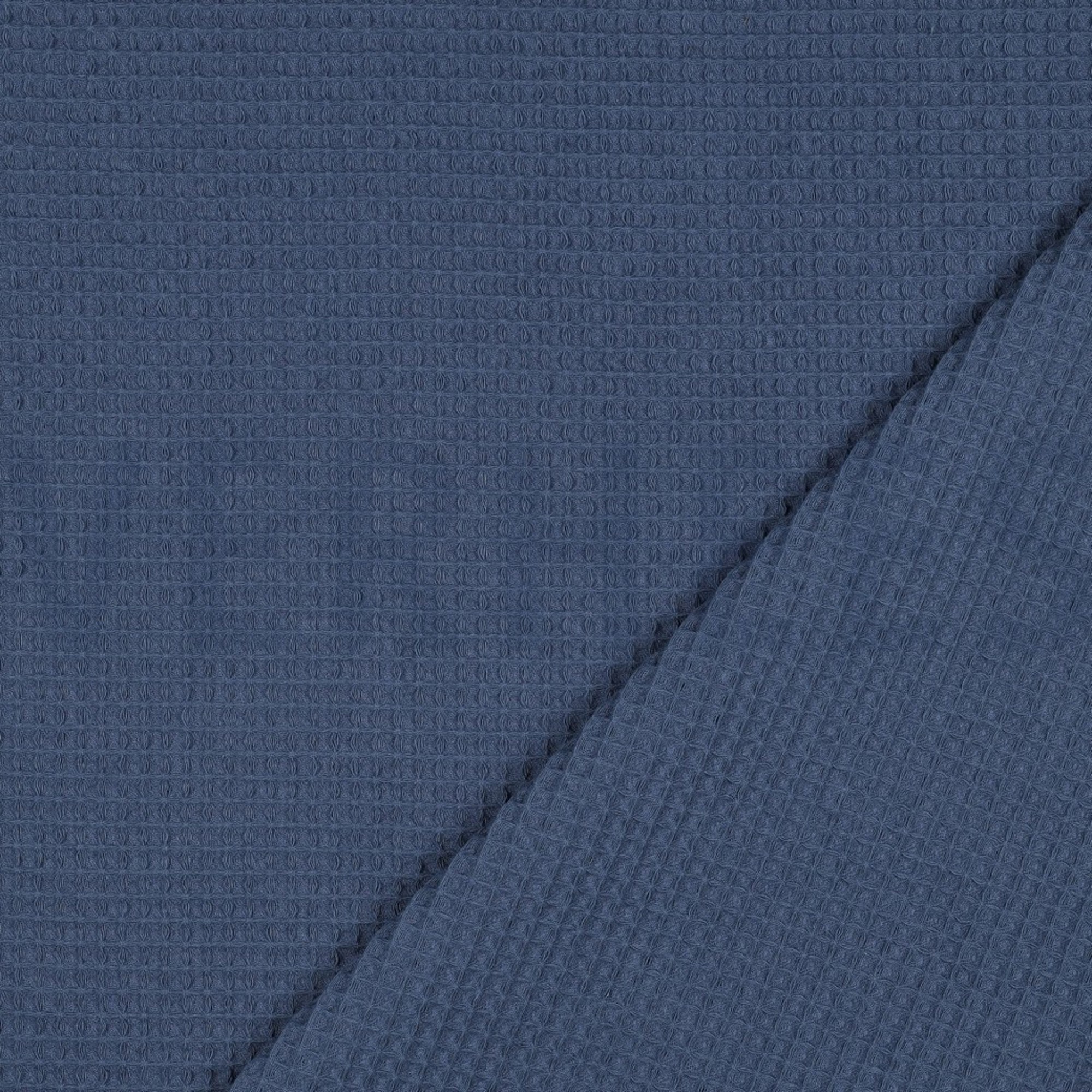 COTTON WAFFLE DARK JEANS (high resolution) #4