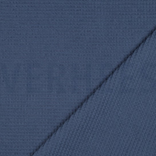 COTTON WAFFLE DARK JEANS #7