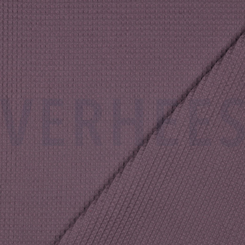 COTTON WAFFLE MULBERRY #4