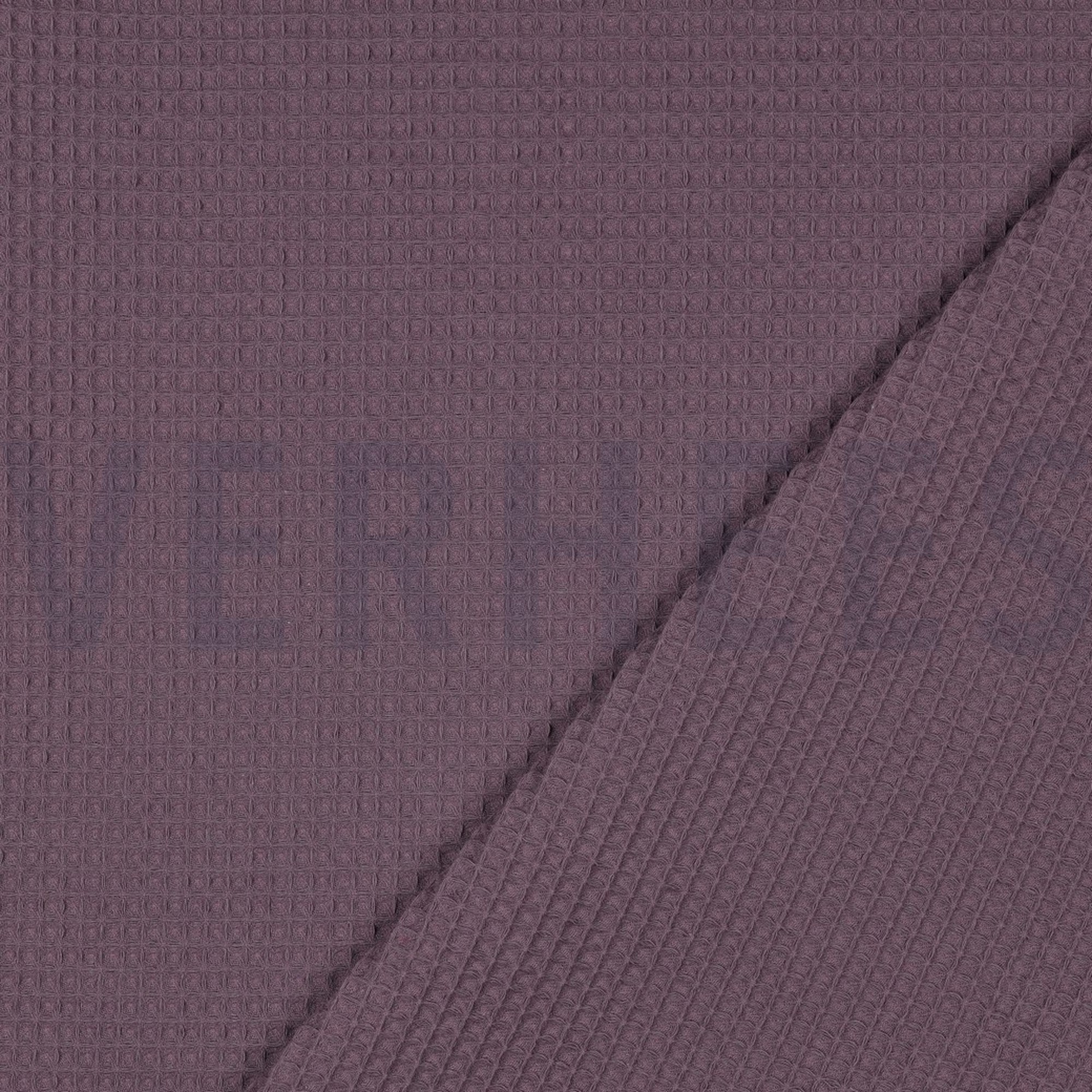 COTTON WAFFLE MULBERRY (high resolution) #4