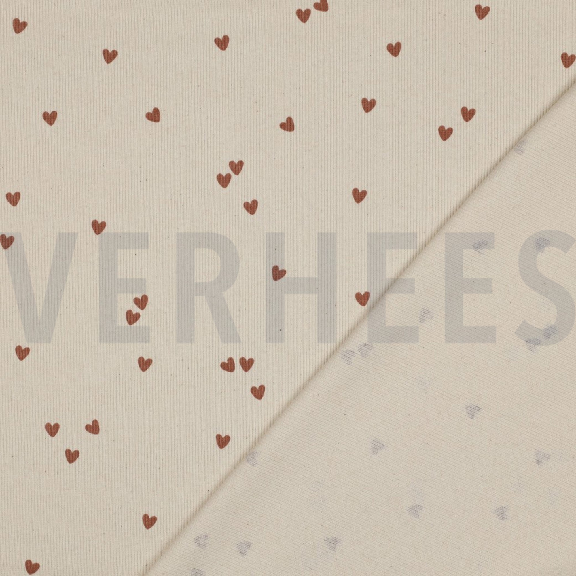 RIB JERSEY HEARTS NATURAL (high resolution) #4
