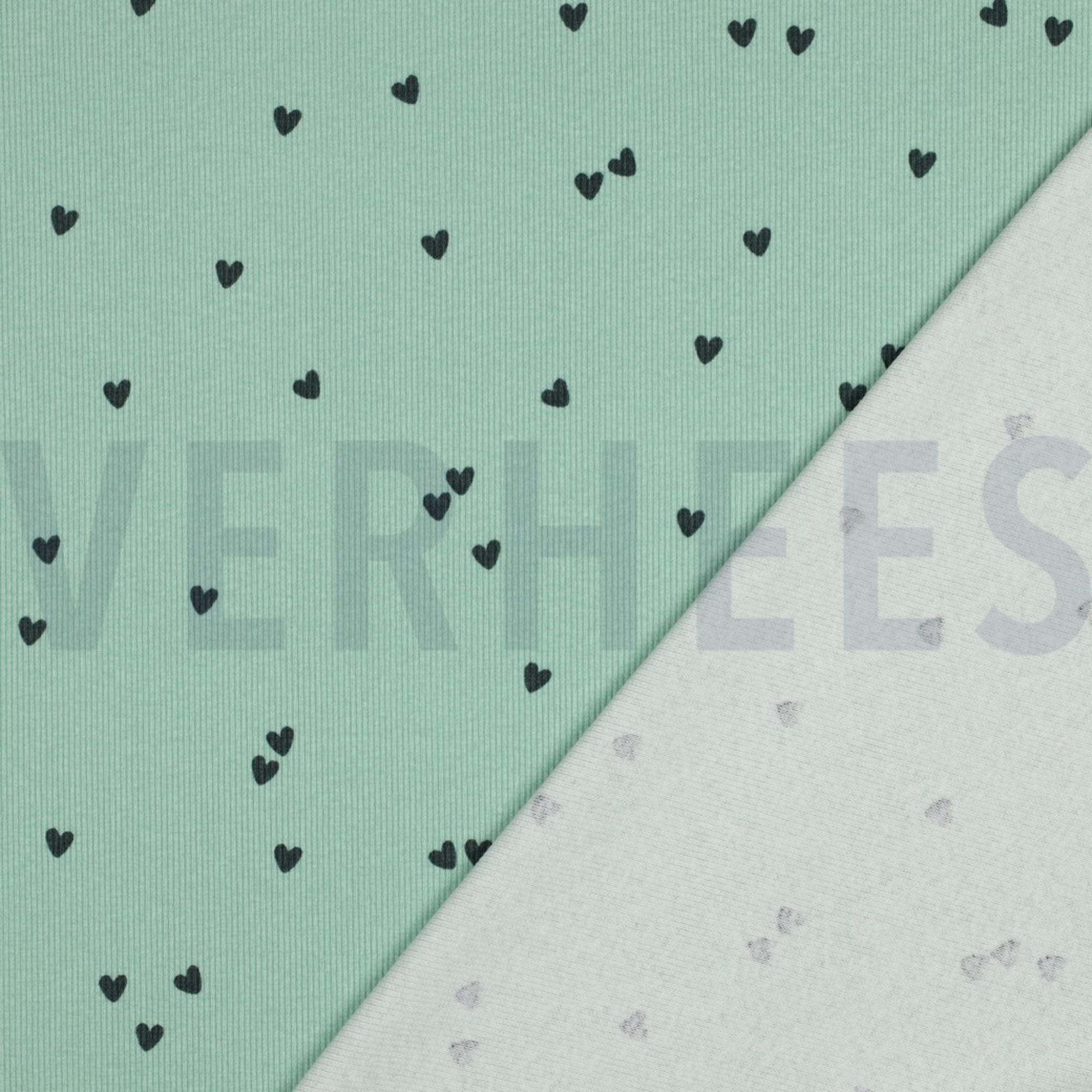RIB JERSEY HEARTS SAGE (high resolution) #4