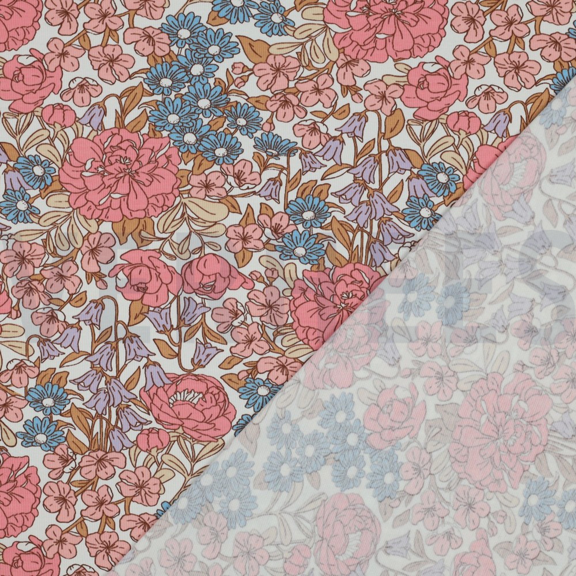 JERSEY FLOWERS OFF-WHITE (high resolution) #4