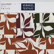 CANVAS ABSTRACT LEAVES BERRY (thumbnail) #4