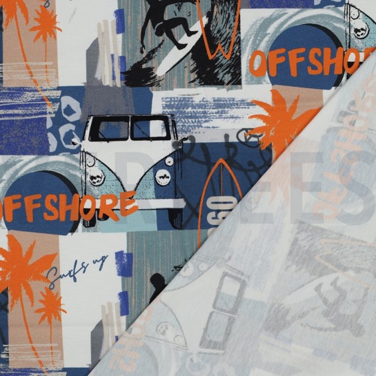 JERSEY DIGITAL BEACH BLUE #7