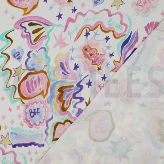 JERSEY DIGITAL SHELLS WHITE #7