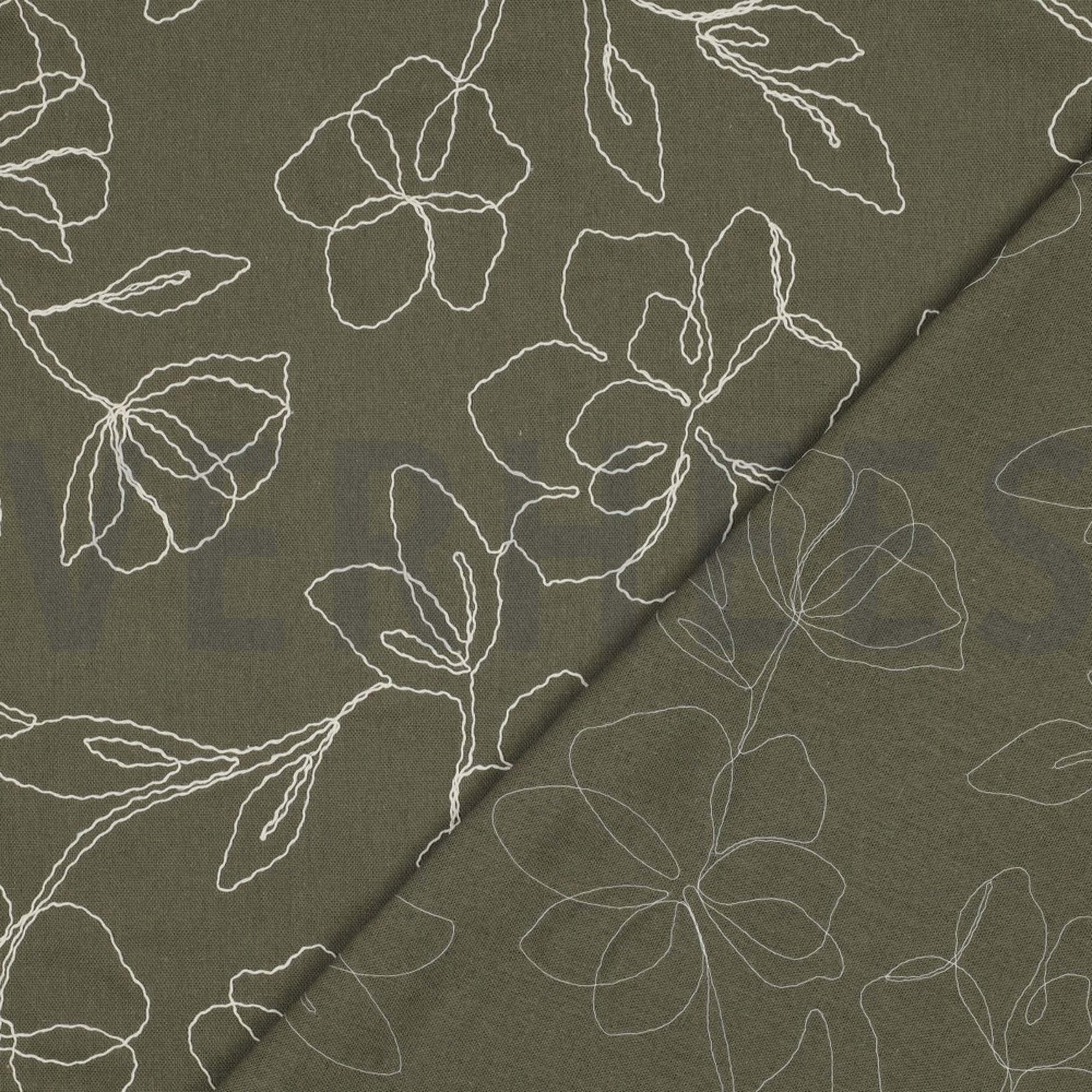 LINEN VISCOSE EMBROIDERY FLOWERS PICKLE (high resolution) #4