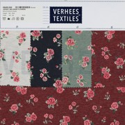 JERSEY MELANGE FLOWERS BERRY MELANGE (thumbnail) #4