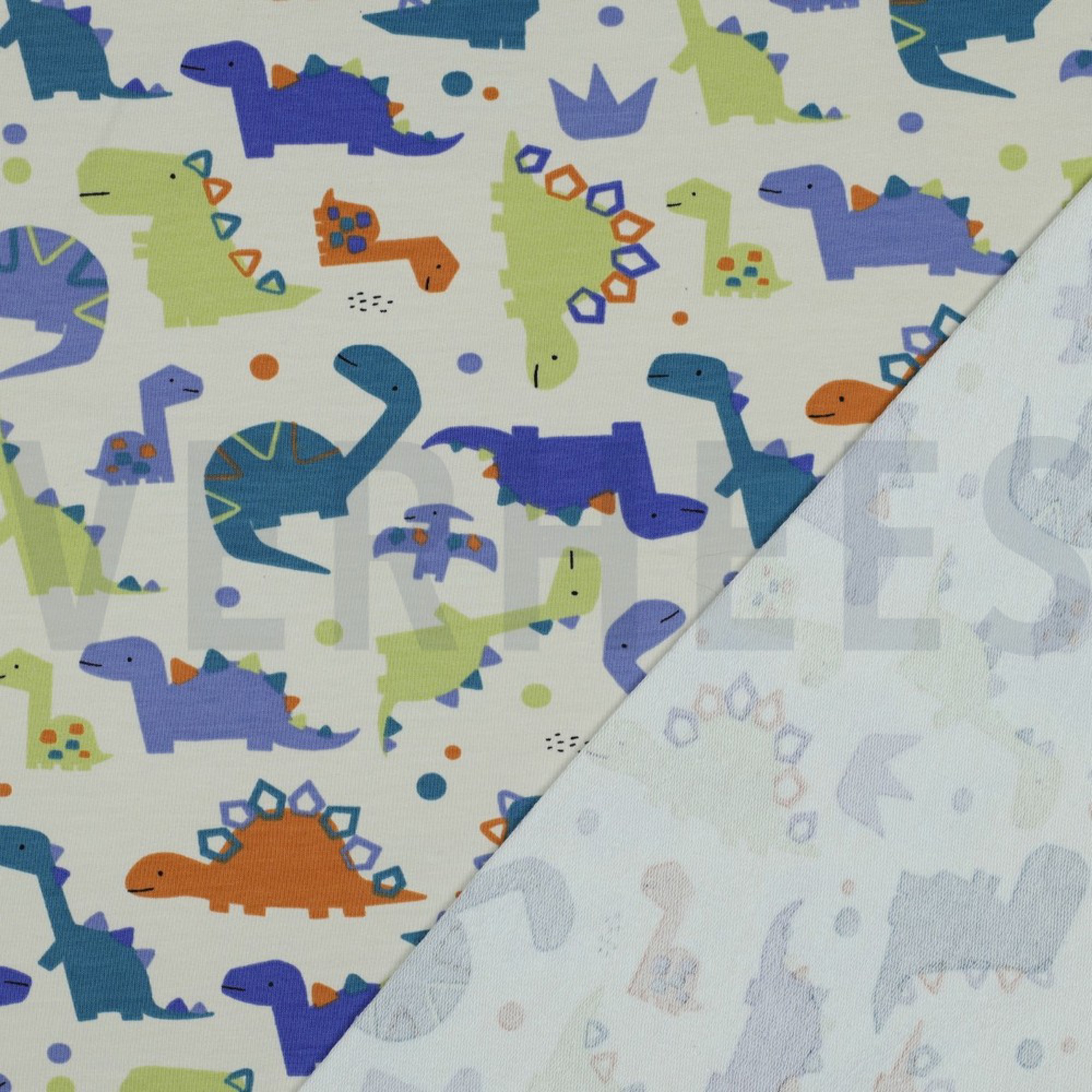 FRENCH TERRY DINOSAURS OFF-WHITE (high resolution) #4