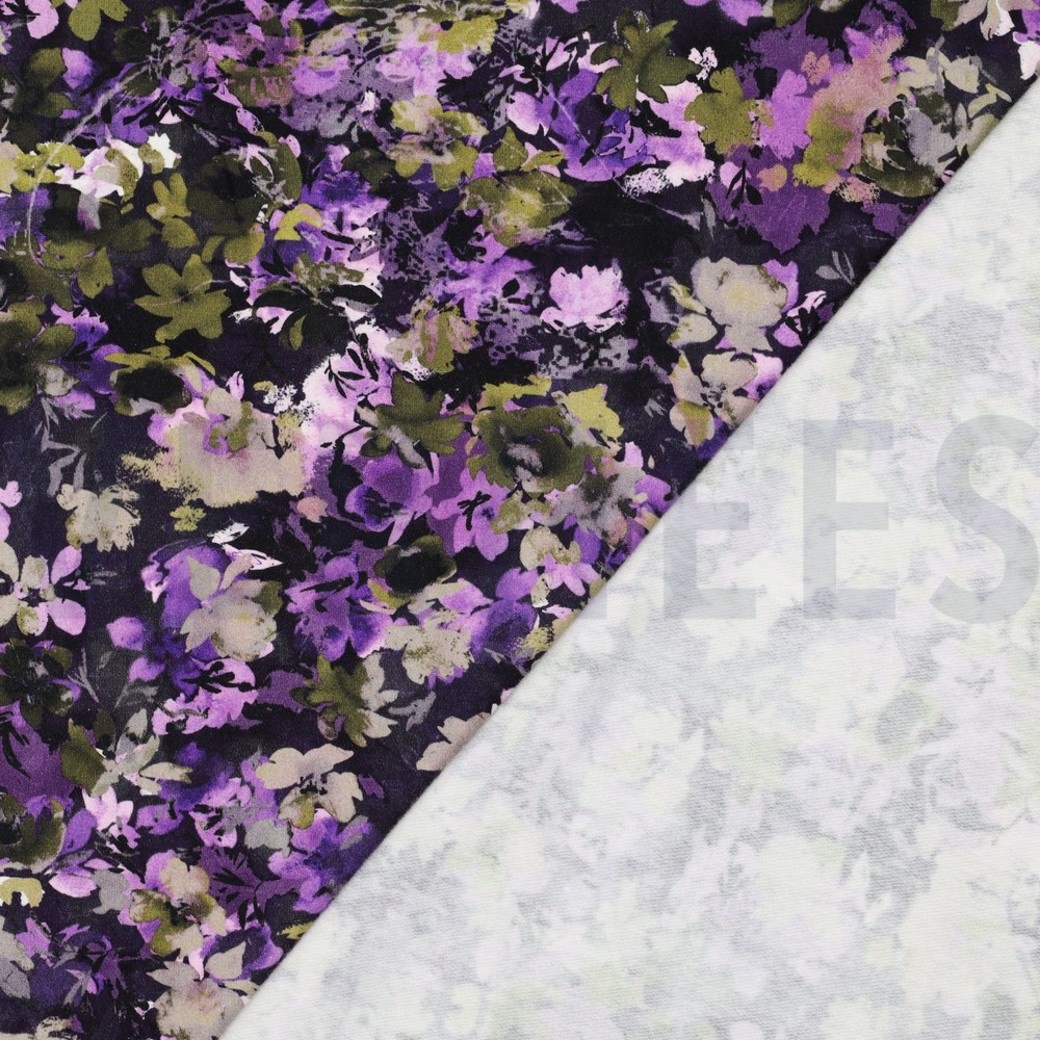 SWEAT DIGITAL FLOWERS PURPLE #4