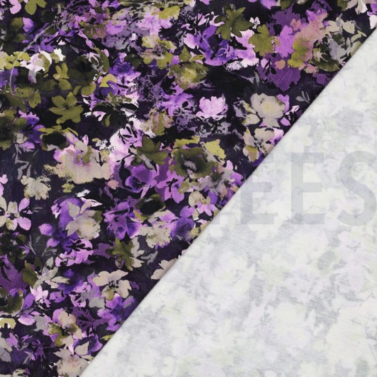 SWEAT DIGITAL FLOWERS PURPLE #7