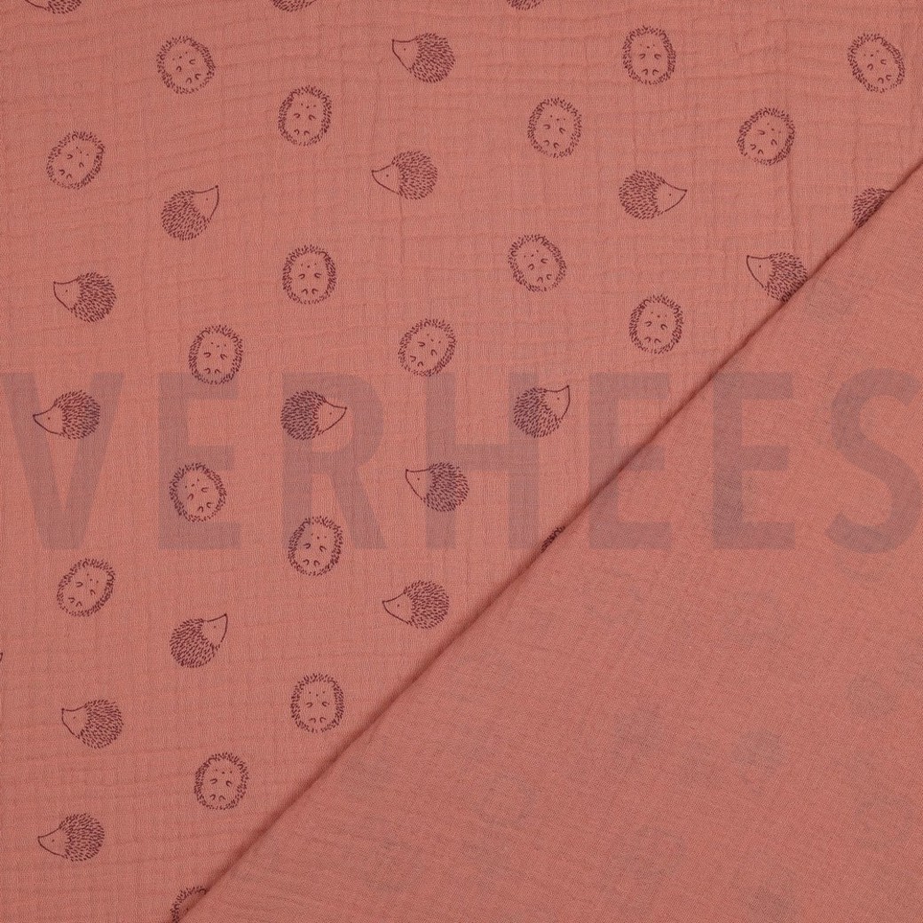 DOUBLE GAUZE HEDGEHOG BLUSH #4