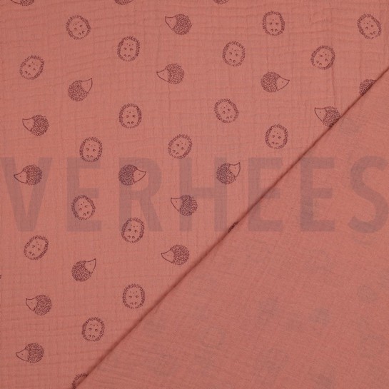 DOUBLE GAUZE HEDGEHOG BLUSH #7