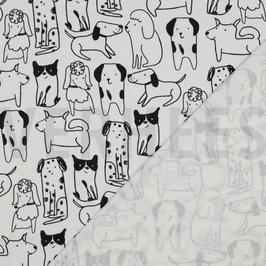 FLANNEL DOGS OFFWHITE #7