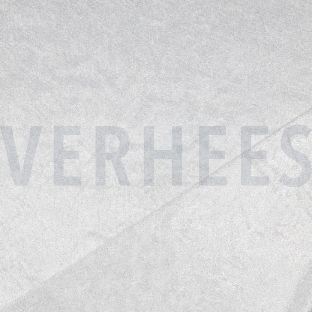 CRUSHED VELOURS WHITE #4