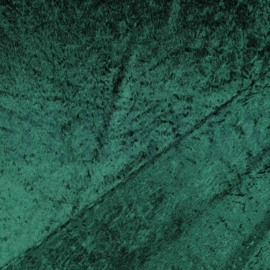 CRUSHED VELOURS DARK GREEN #4