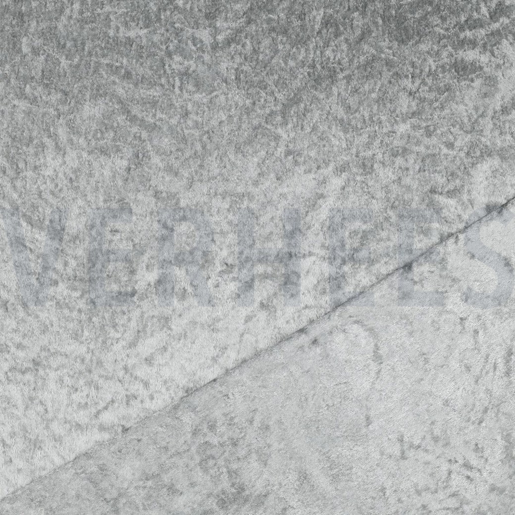 CRUSHED VELOURS SILVER #4
