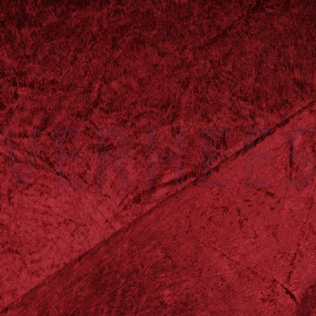 CRUSHED VELOURS BORDEAUX #4
