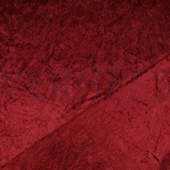 CRUSHED VELOURS BORDEAUX #7