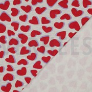 SWEAT MELANGE HEARTS RED (thumbnail) #4