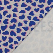SWEAT MELANGE HEARTS BLUE (thumbnail) #4