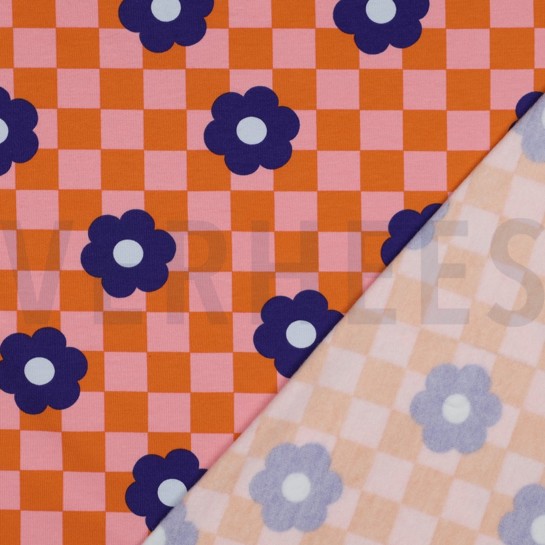 SOFT SWEAT FLOWERS ORANGE #7