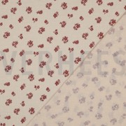 DOUBLE GAUZE DOBBY FLOWERS PEACH (thumbnail) #4