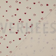 JERSEY GOTS NATURAL HEARTS NATURAL/ FUCHSIA (thumbnail) #4