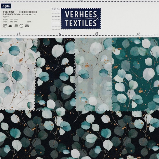 VISCOSE RADIANCE DIGITAL EUCALYPTUS BLANC #7