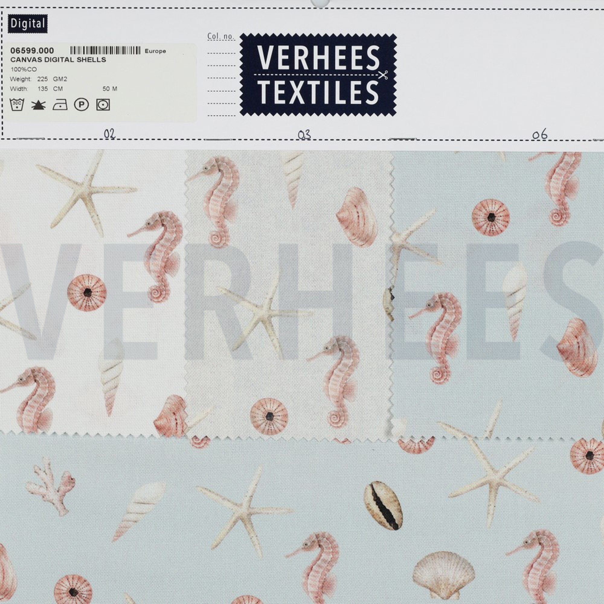 CANVAS DIGITAL SHELLS LINEN ECRU (high resolution) #4
