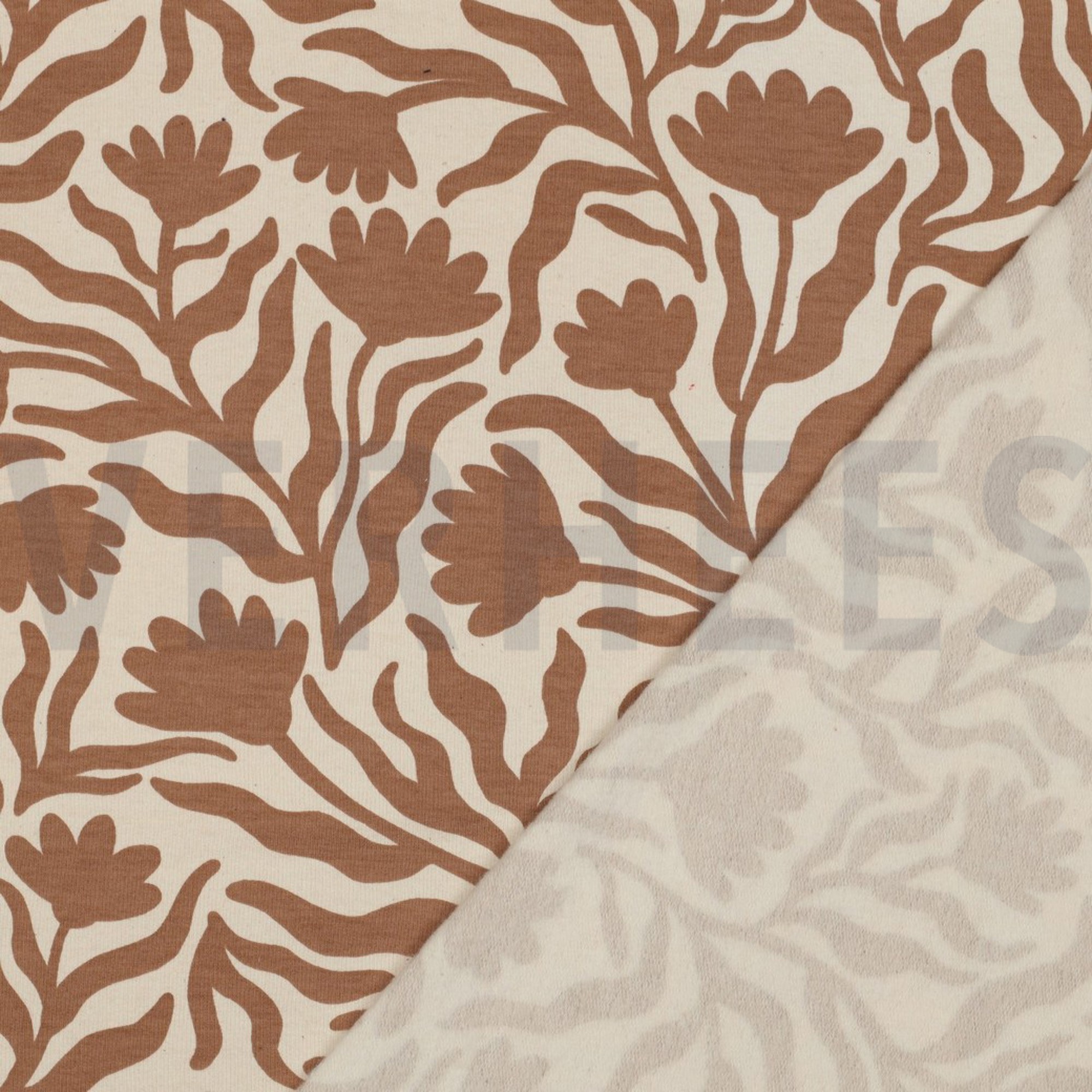 SWEAT NATURAL FLOWERS CARAMEL (high resolution) #4