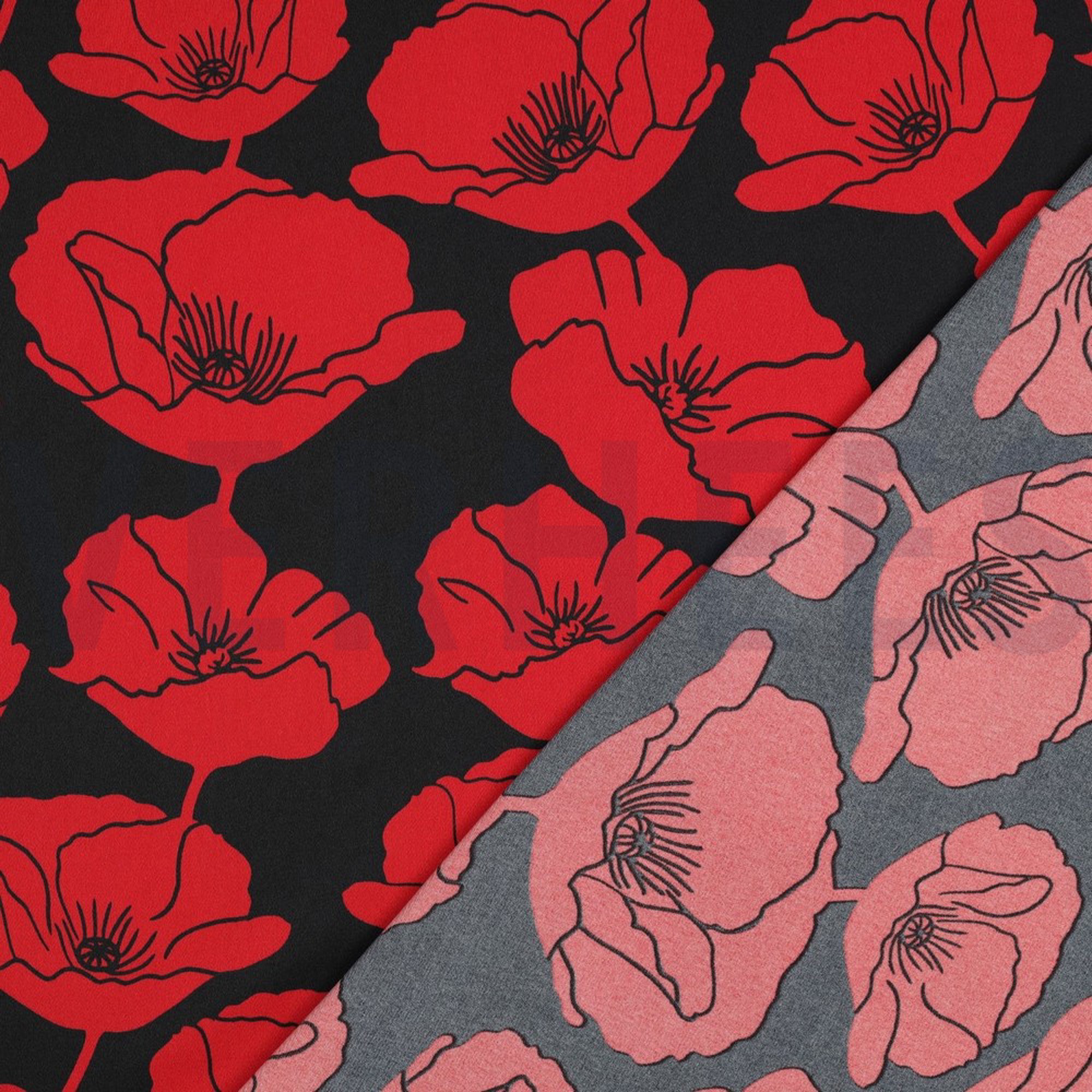 ROYAL MICRO SATIN FLOWERS BLACK (high resolution) #4