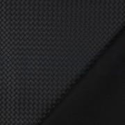 FAUX LEATHER WOVEN BLACK (thumbnail) #4