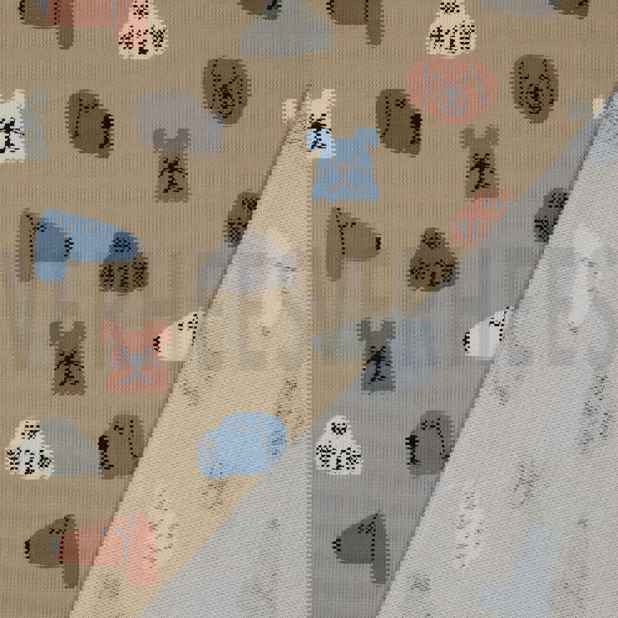 WAFFLE JERSEY DOGS LIGHT BROWN (high resolution) #4