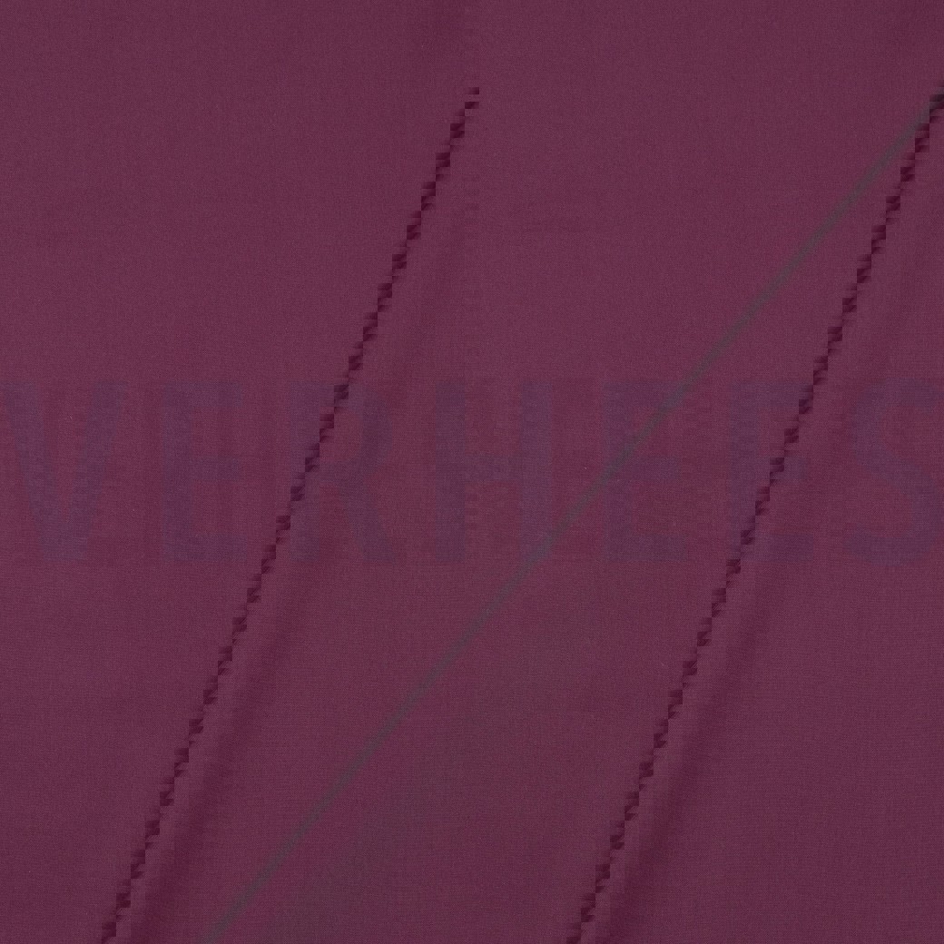 COTTON VISCOSE AUBERGINE #4