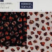 VISCOSE LUREX DIGITAL ANIMAL SKIN BLACK (thumbnail) #4