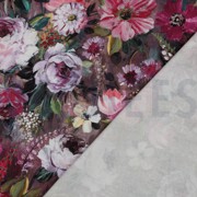 CANVAS DIGITAL FLOWERS MAUVE (thumbnail) #4