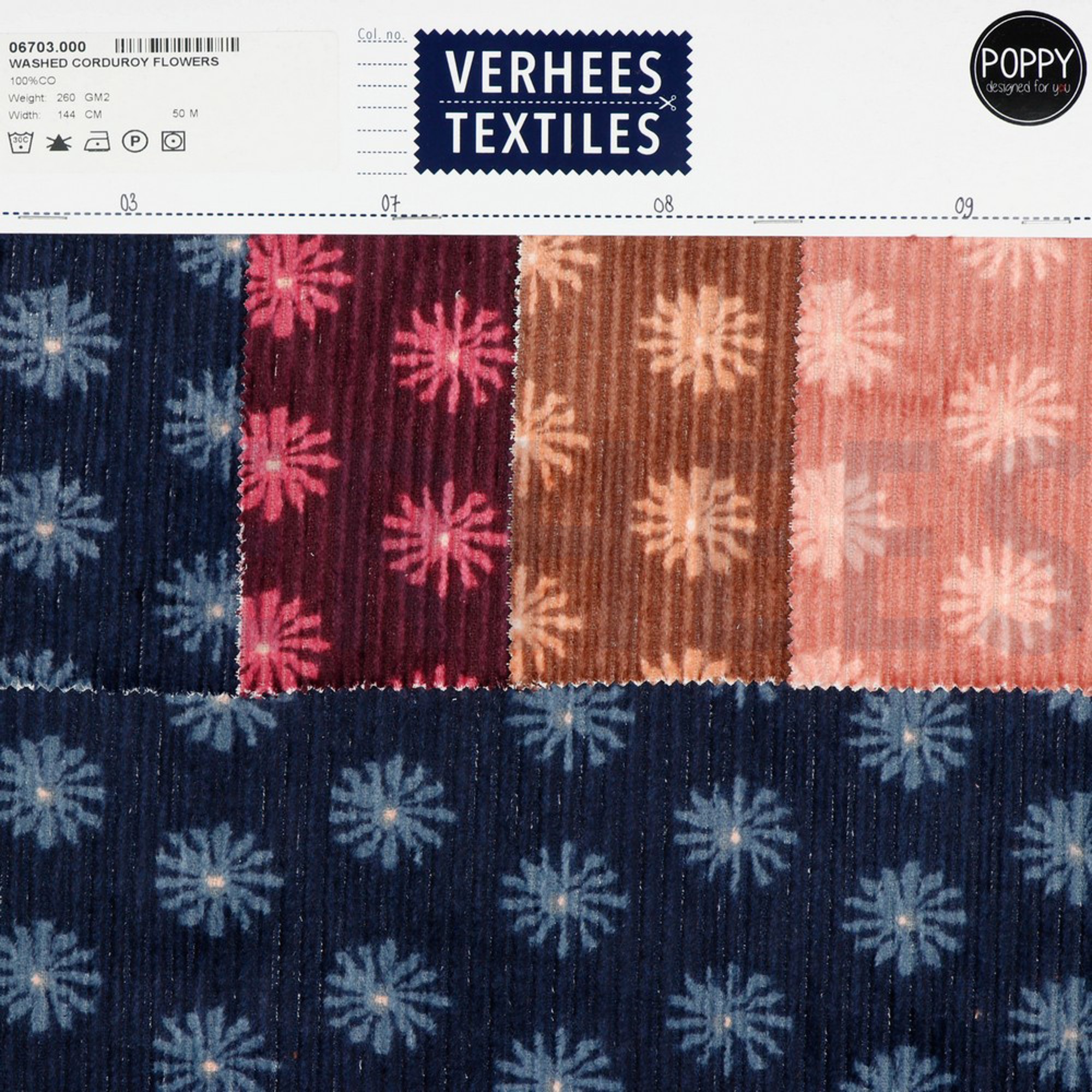 WASHED CORDUROY FLOWERS BLUSH (high resolution) #4