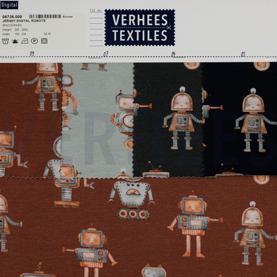 JERSEY DIGITAL ROBOTER COGNAC #7