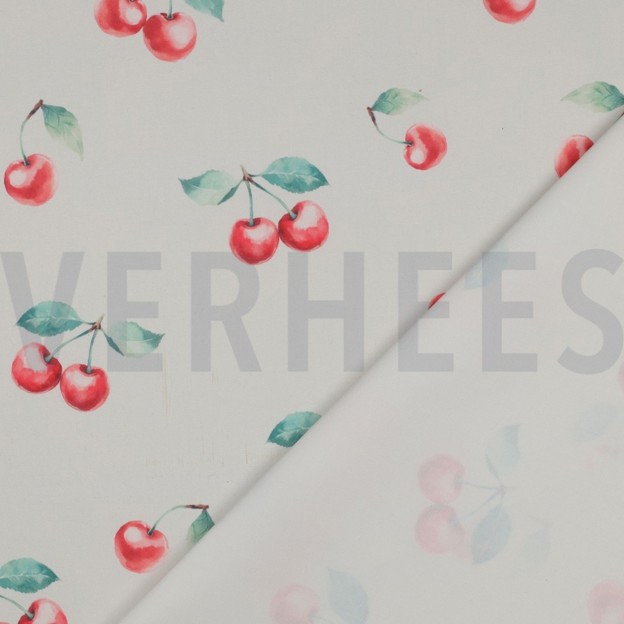 TABLECLOTH DIGITAL WATERPROOF CHERRIES WHITE (high resolution) #4