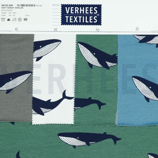 SOFT SWEAT WHALE WEISS #7