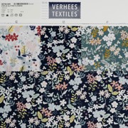 POPLIN GLITTER FLOWERS WHITE (thumbnail) #4