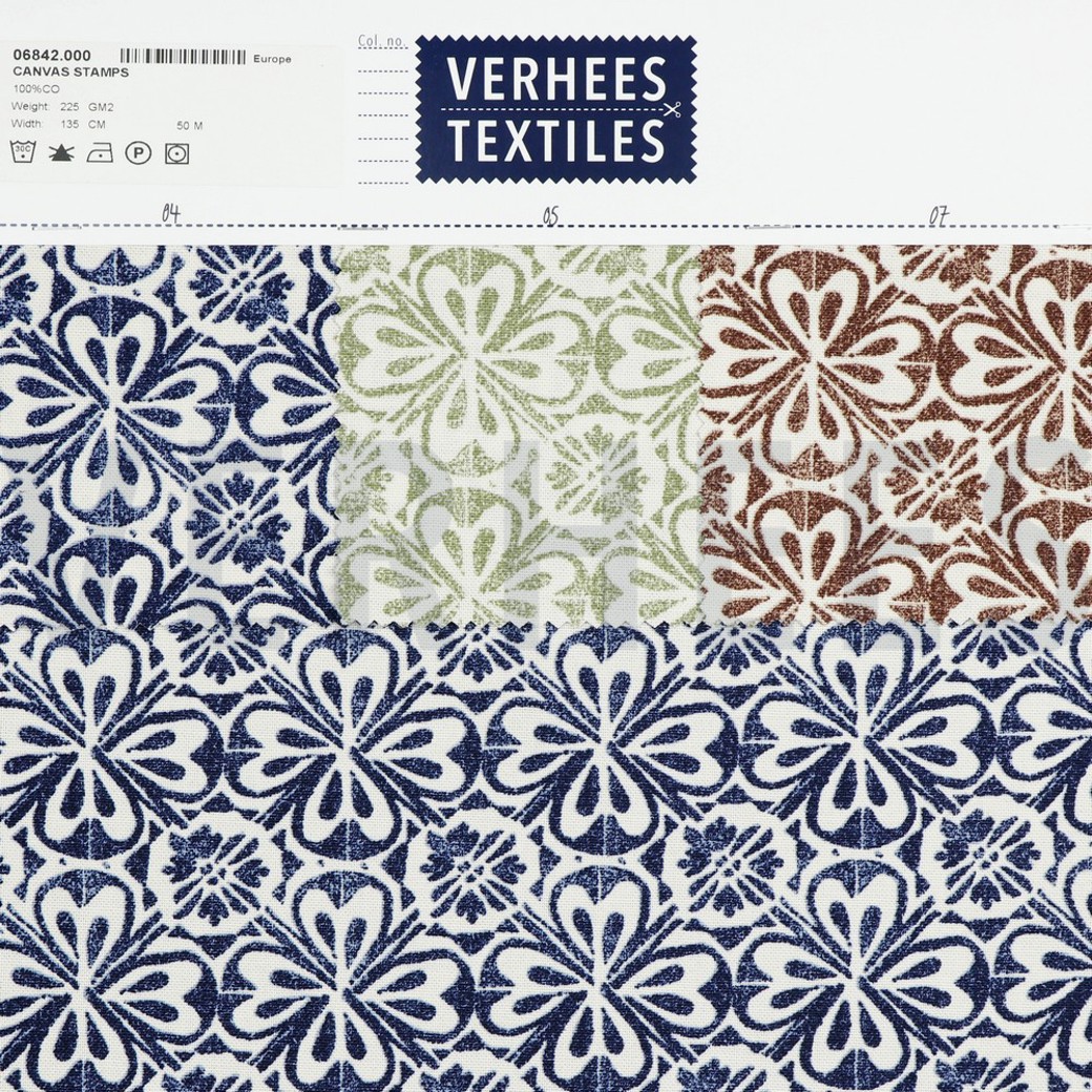 CANVAS STAMPS BROWN #4