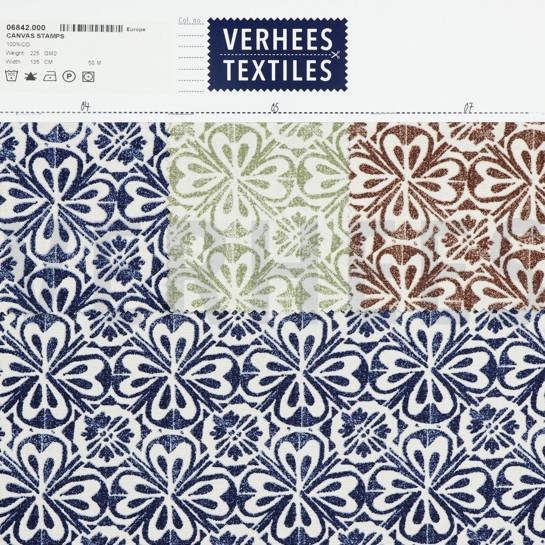 CANVAS STAMPS BROWN #7